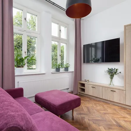 Studio Purple On Cloud - 1Br & Ac - Near Kazimierz Kraków