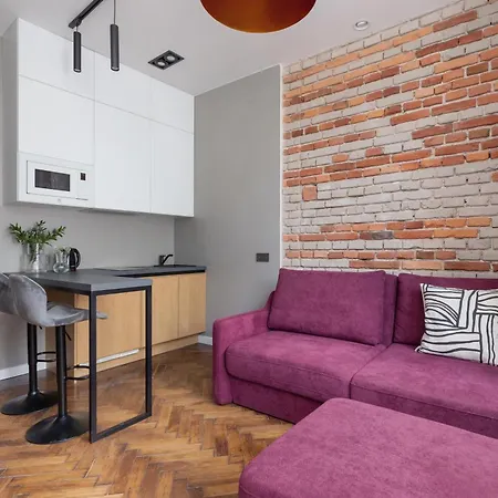 Lägenhet Studio Purple On Cloud - 1Br & Ac - Near Kazimierz Kraków