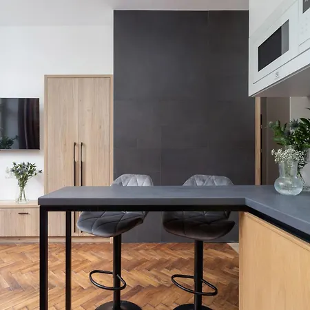 Studio Purple On Cloud - 1Br & Ac - Near Kazimierz Lägenhet *